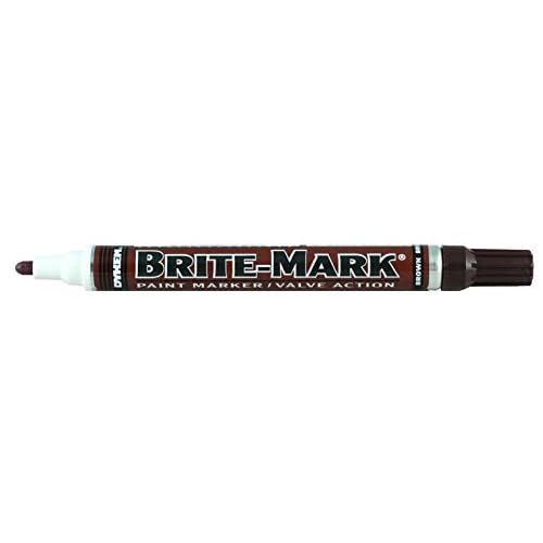 Brite-Mark Medium Tip Paint Marker, Brown