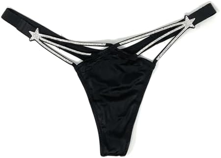 Victorias Secret Very Sexy Shine Rhinestone Bling Thong Panty