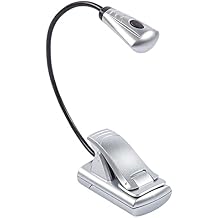 LIGHT IT! By Fulcrum, 20010-301 MultiFlex LED Reading Light, Silver, Single Pack
