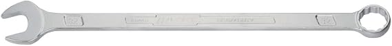 Hazet 600LG-15 Combination Spanner Extra Long Slim Design Exterior Double Hex Traction Profile 15 mm Total Length 270 mm