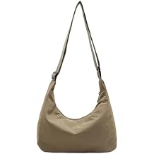 Nylon Crossbody Bags for Women Purses Casual Waterproof Shoulder Sling Bag Lightweight Small Crescent Cross Body Bag