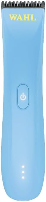 Wahl Cordless Peanut Li – Versatile Hybrid Cordless Hair Clipper – Quick and Easy Removable Blade – Blue