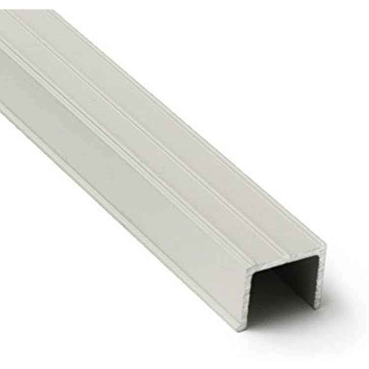 Sliding Screen Door Tracking - Side Jamb Channel 80 Almond