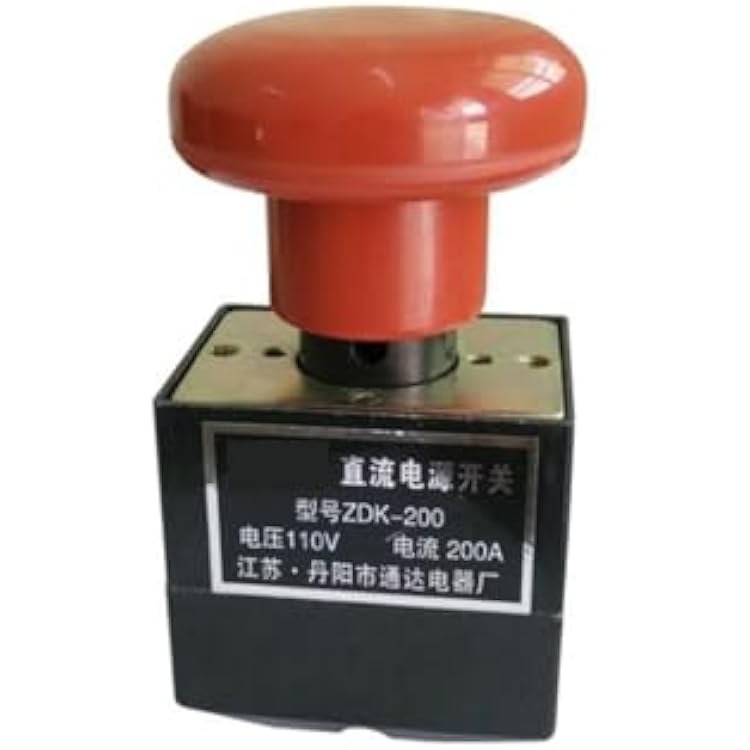 ZDK-200 110V 200A Electric Forklift Parts Direct-Current Power Supply Switches Emergency Stop Switch Direction Switch