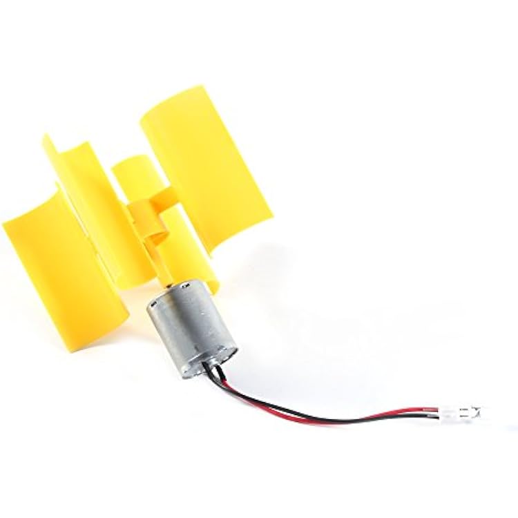 TOPINCN DIY Vertical Axis Small Wind Turbine Generator Kit, Wind Power Generator for Breeze Electricity, Home Renewable Energy Windmill Kit