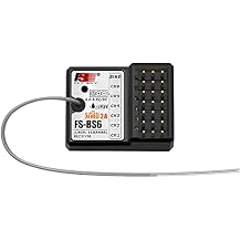 Flysky FS BS6 Receiver Waterproof 2.4G 6CH Receiver for Flysky FS-GT5 FS-IT4S FS-i6 FS-i6X Transmitter RC Car Boat (1 PC)