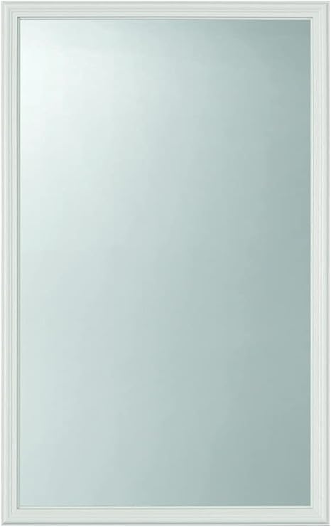 ODL Exterior Door Glass Replacement - Entry Door 24" x 38" Insert Glass Kit with Energy Efficient Low-E Double Pane Tempered Clear Glass - Home Improvement - White Frame
