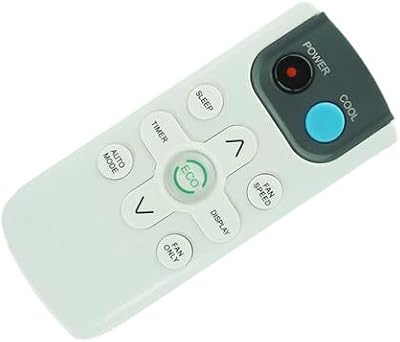 HCDZ Replacement Remote Control for Cool-Living CL-RAC10ESES CL-RAC10EWES-6A CL-RAC12EWES CL-RAC12EWES-6A CL-RAC15EWES CL-RAC15EWES-6A Through-The-Wall Air Conditioner