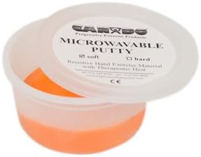 Theraputty Microwaveable Exercise Putty, Soft, Orange, 2 Ounce