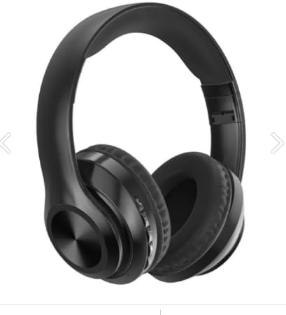 P68 Katlanabilir Bluetooth Kablosuz Kulak Üstü Stereo Wireless Aux Girişli Mikrafonlu Extra Bass Kulaklık Siyah
