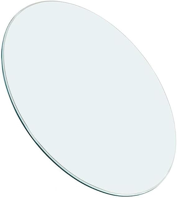 Round Tempered Glass Table Top, 38-100 cm Transparent Table Top, Glass Table Top for Dining Table Restaurants Table Coffee Tables, DIY Furniture(960mm(38In))