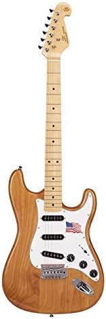 SX Stratocaster Electric Guitar (Natural)