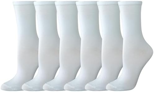 Amazon Essentials Womens Cotton Crew Socks
