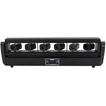 Stage Light,6 Eyes Stage Moving Head Lamp,Projector Beam Light 4 Control Mode DMX512 RED Projector DJ Disco Club Show KTV Bar