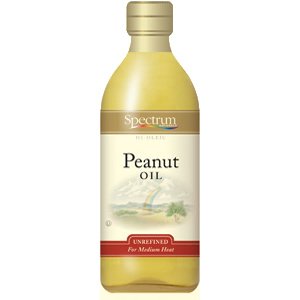 Spectrum Naturals Unrefined Peanut Oil 36x 16 Oz