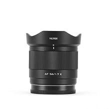 Viltrox 56mm F1.7 for Sony e-Mount, 56mm f1.7 E Auto Focus Prime Lens for Sony E Mount Mirrorless a7 a6700 a6500 (Black)