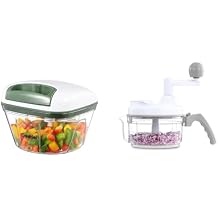 Manual Food Chopper and Quick Chopper Bundle
