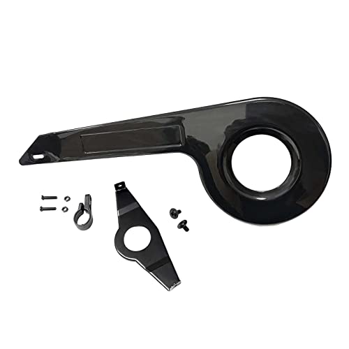Vaveren Bike Chain Guard Cover Chainring Protector Replacement Lightweight Dustproof Protective Case Wheel Crankset Protection for Kids Bike Outdoor