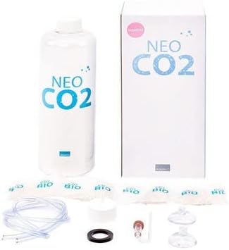 Aquario Neo CO2 - DIY CO2 Kit (Kit) for Freshwater Aquariums, Terrariums, Paludariums - Slow Release CO2 Kit for Aquatic Plants