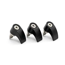 3PCS Replacement Parts Accessories Small Fixing Screws for Moallia N86 Laptop Stand - Black