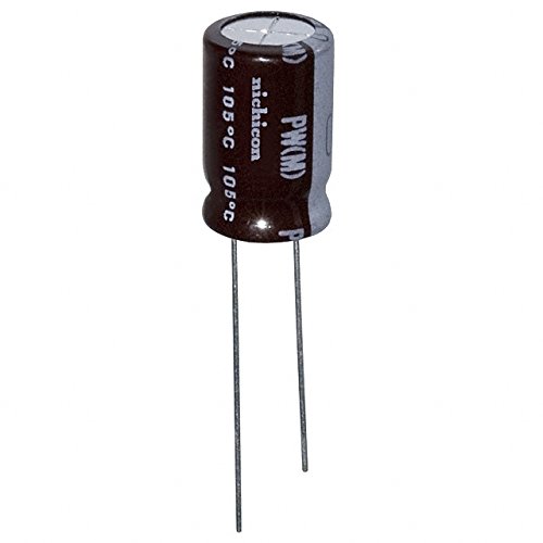 Nichicon UPW1E471MPDx2 Aluminum Electrolytic Capacitors, Leaded 25V Pack of 2