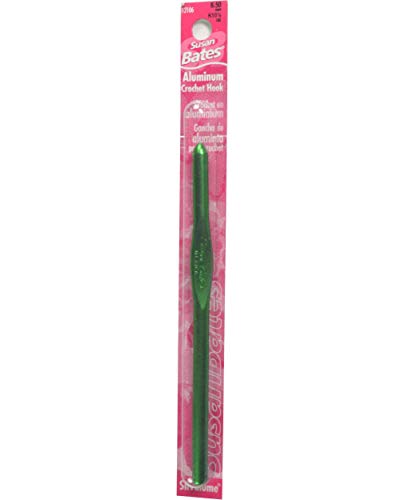 Silvalume Aluminum Crochet Hook 5.5"-Size K10.5/6.5mm