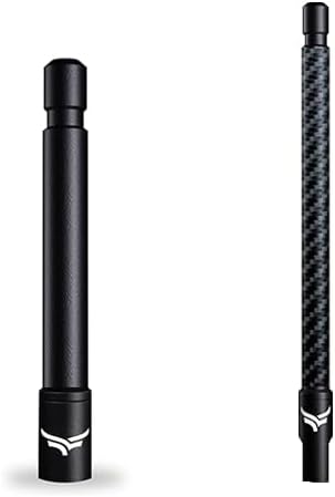 EcoAuto Universal Radio Truck Antenna (5" Flexible) - Fit for Ford, Dodge, GMC, Chevy, Jeep (2007+) - Perfect Truck Accessories for Men - Anti Theft, Carwash Safe, Short Replacement Antenna for Truck