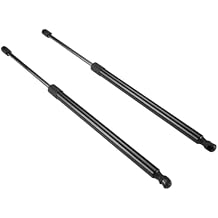 2pcs Tailgate Hatch Lift Supports Rear Side Struts Black Steel with Power Liftgate for Lincoln for MKX 2007-2010 14.81"-Compressed Length SG204066 7A1Z78406A11B