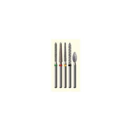 Axis Dental SC856-014 NTI FG Friction Grip 856-014 Super Coarse Round End Taper Diamond Burs 5Pk