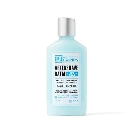Du ke Cann'on After Shave Balm - Cooling Alcohol-Free Balm with Menthol for Men, 6 oz.(pack 1)