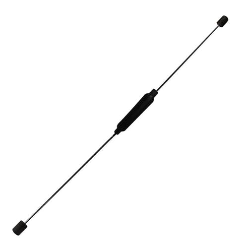 YEmirth Elastic Fitness Bar - High Frequency Vibration - Black