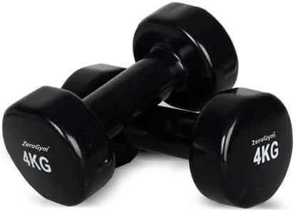 ZeroGym VD4 Vinyl Iron Dumbbell 4Kg 1 Piece