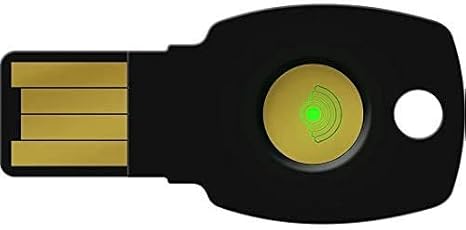 K9 USB A NFC - Two Factor Authenticator (2FA) - Multi-Factor Authentication (MFA) - Device Security Key + FIDO2 - Achieve Advanced Account Protection