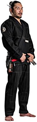Ronin Kurosawa Jiu Jitsu BJJ Gi Uniform Traditional Black Jacket and Pants