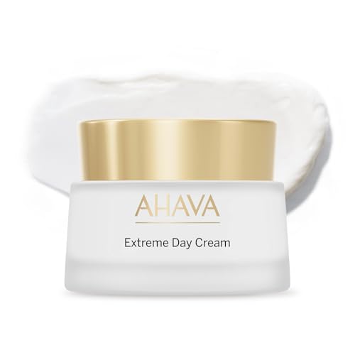 AHAVA Extreme Day Cream - Silky Soft, Reduces Wrinkles, Firms & Strengthens Skin, Enriched with Patented Extreme Complex, Exclusive Dead Sea Osmoter, Peptides, Hyaluronic Acid & Resveratrol 1.7 Fl.Oz