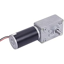 Small electronic starter Turbo Worm Gear electronic starter, 4058GW 24V Micro DC Geared electronic starter, Small 12V Self-Locking Mute High Torque electronic starter high Torque ( Color : 24v Motor ,