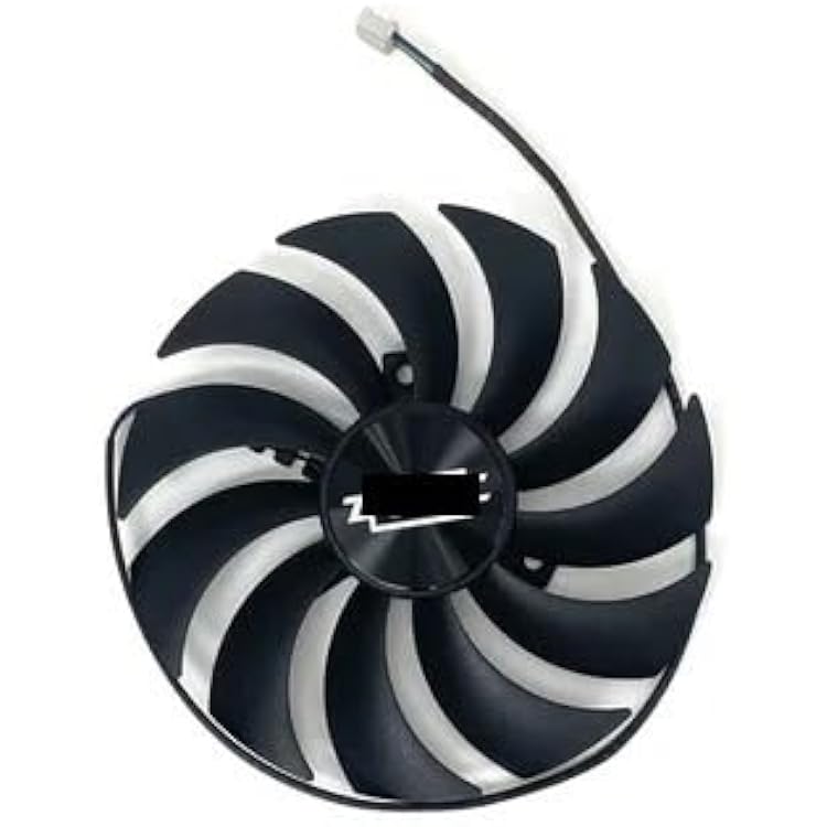 Graphics Card 100mm CF1010U12S GAA8S2U 0.45A DC12V RTX3070 GPU Cooling Fan Compatible with Gaming RTX 3070 AMP Holo Graphics Card Cooler FanBlack B-Fan GA