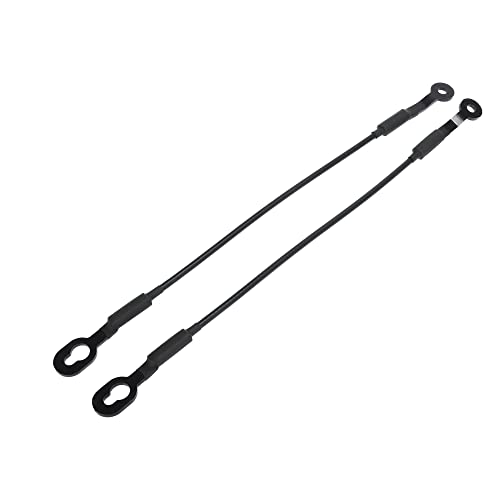 X AUTOHAUX Pair Rear Tailgate Cables Lift Gate Support Straps Pickup for Chevy S10 1994-1998 2000-2004 38534 15683449