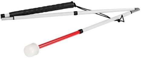 Graphite 5-Sec. Folding Cane-Marshml Roller-48-in