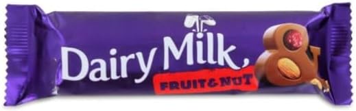 Dairy Milk Fruit & Nut 45g (Pack Of 12) "Deliciousness that brings a smile" For All Occasions