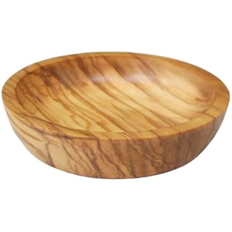 Naturally Med Olive Wood Dipping Bowl, Round, 3.5 L x 3.5 W