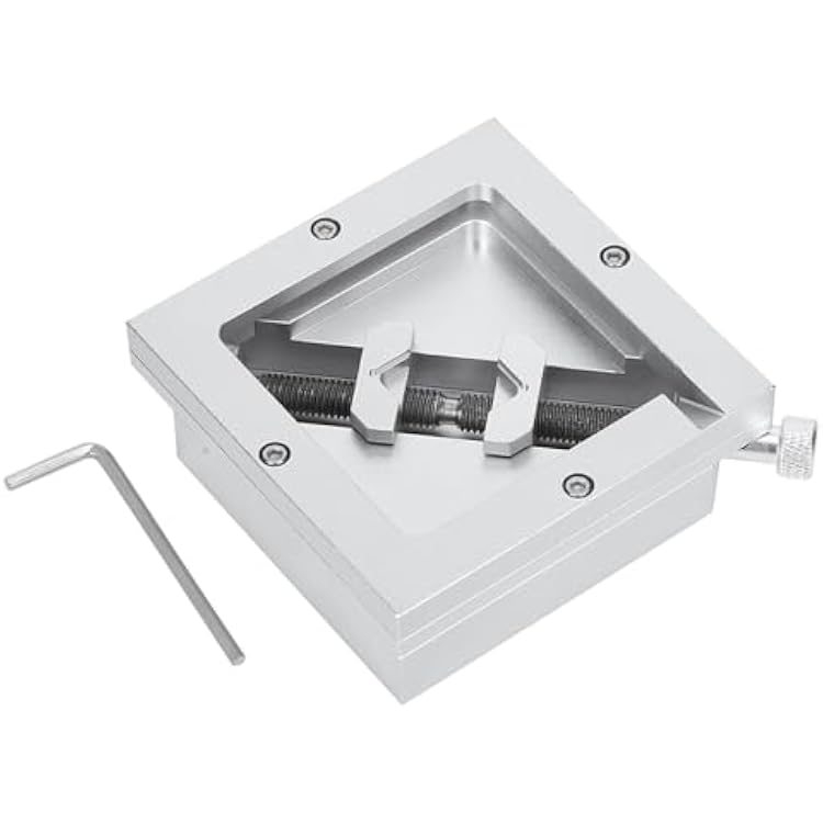 Restokki BGA Reballing Station Universal Stencil Solder Aluminum Alloy Rework Kit HT90 90x90 for Laptop CPU Mobile Phone