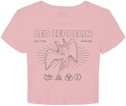 Led Zeppelin Unisex Adult Official Merch Outline Icarus Baby T-Shirt