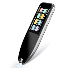 Language Translator Device Scanner Pen - Text to Speech Device for Dyslexia, Suitable for Language Learners Scan Translate Reading Pen,Fast - Under 0.5 Sec