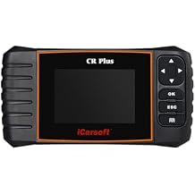 iCarsoft CR Plus Professional Universal OBD2 Diagnostic Scanner for Multi Brand Vehicles ABS SRS Oil Reset