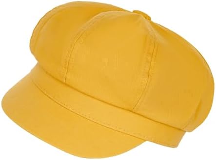 Newsboy Hats for Women - Classic 8-Panel Cabbie Hat with Adjustable Elastic Band, Breathable Comfortable Fit for All Seasons
