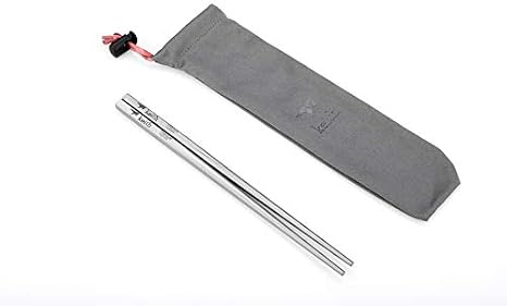 Keith Titanium Ti5634 Portable Solid Square Handle Chopsticks