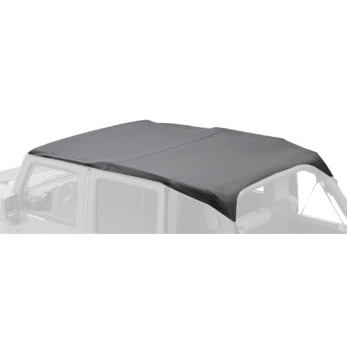 Bestop 5258435 Black Diamond Safari Style Bikini Top for 2010-2018 Wrangler JK Unlimited Non-Cable Style