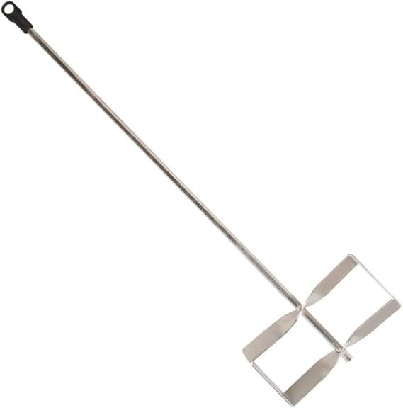 Edward Tools Paddle Mixer 27 for 1/2 Power Drill - Industrial Paddle Mixer for Paint, Concrete, Drywall Compound and More - Speed Mixer Concrete Tool is Ideal Mixing Tool for 5 Gallon Bucket
