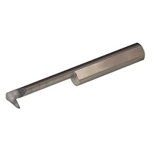 THINBIT RT51BRE MICROBIT TiAlN Coated Solid Carbide Reverse Profiling Tool, .312" Minimum bore, 1.000" Reach, Standard Elliptical Neck with .146" Projection and 5/16" Shank